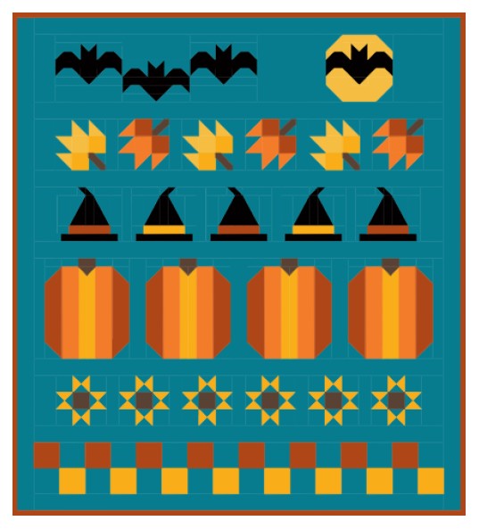 QUILT KIT | Moonlight Fright | Shadow Valley Quilts