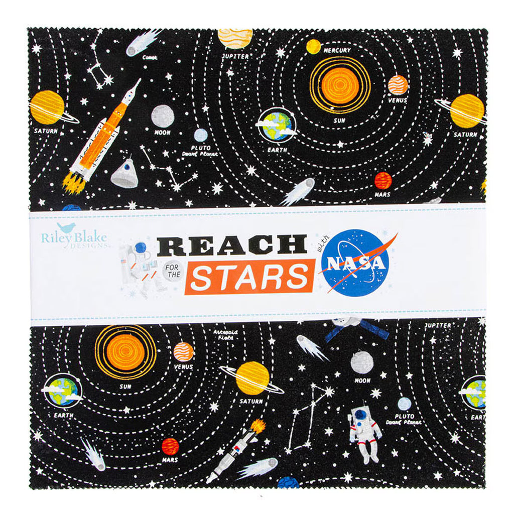 QUILT KIT - Solar System Explorer | FREE Pattern | Reach for the Stars | Riley Blake Designs