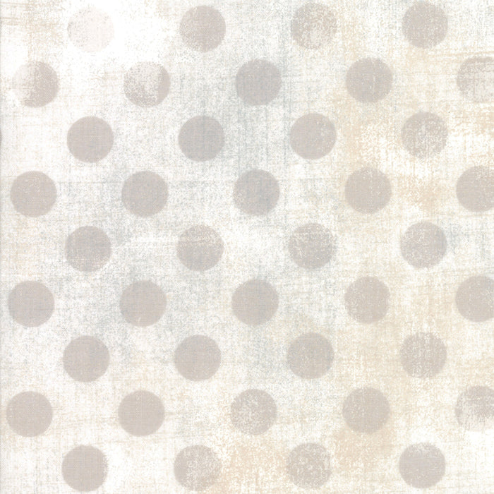 108" Wide - Grunge HIts the Spot White Pap 11 | Basic Grey | Moda Fabrics