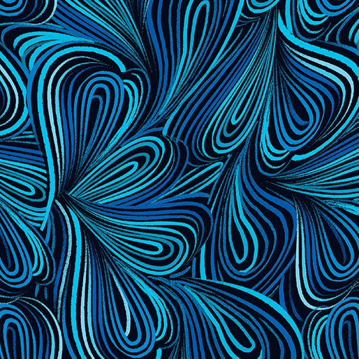 Color-Flow 108" Blue/Aqua | Color-Flow 108" | Designer: Kanvas Studio