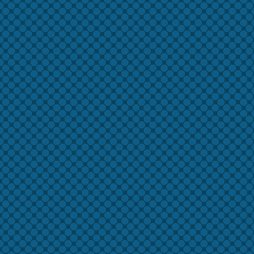Lucky Bugs Octadot Dark Blue | Benartex