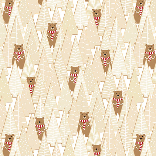 Gingerbread Forest Frost | Gingerbread Lane | Designer: Modern Quilt Studio