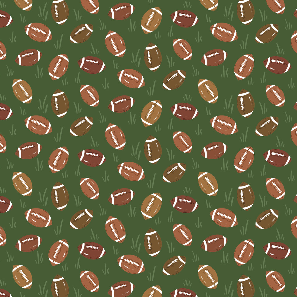 **Coming Soon 8/2026** Touchdowns & Tailwags - Pass The Pigskin | Designer: Krissy Mast | Cloud 9 Fabrics