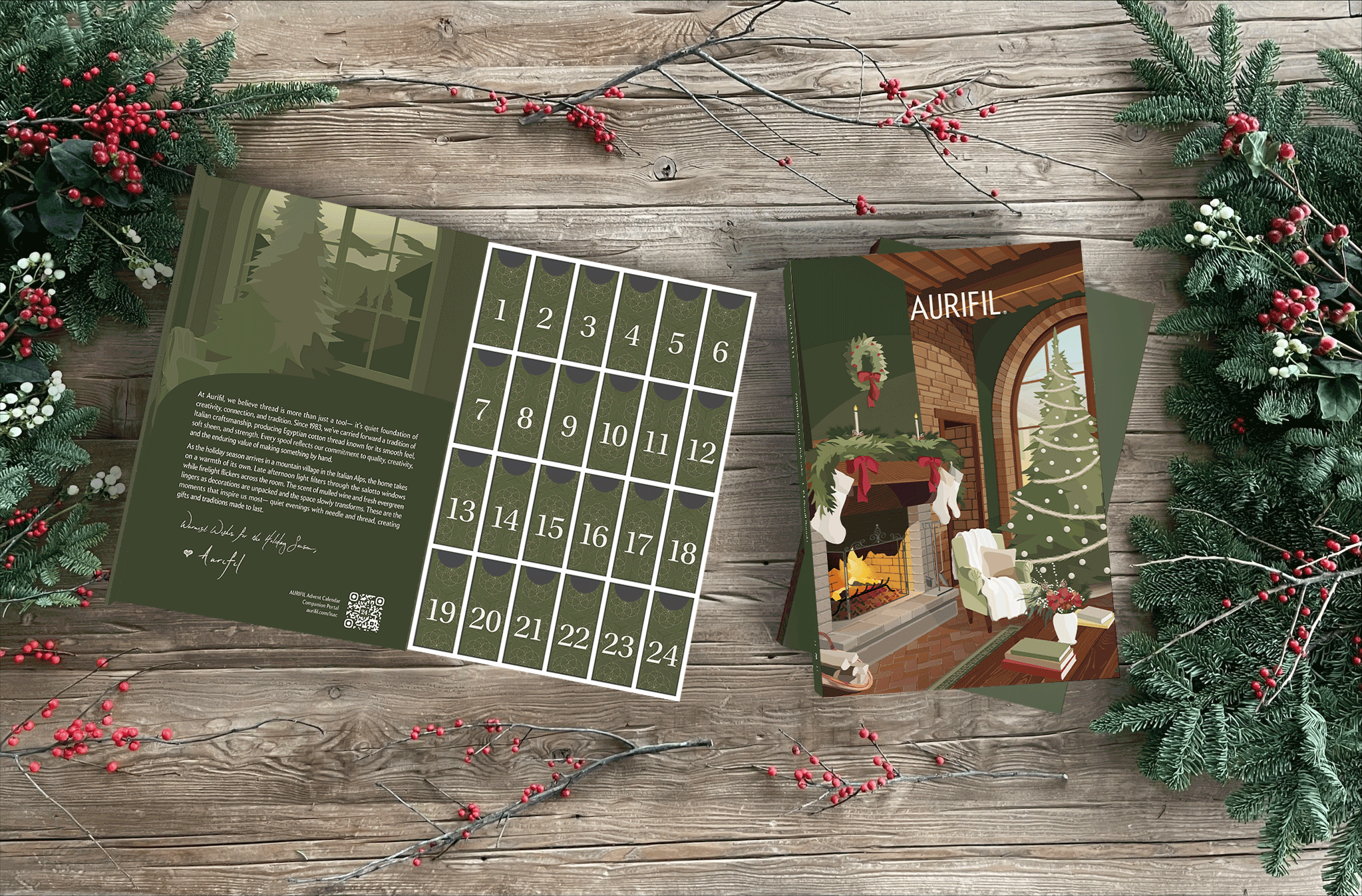 PRE-ORDER: Aurifil Advent Calendar