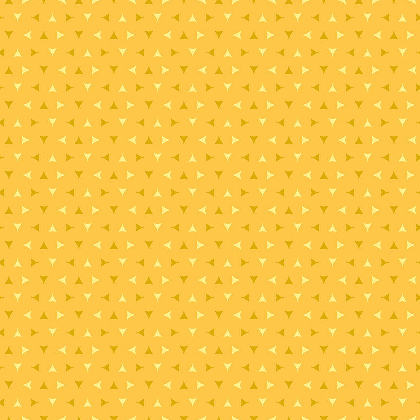 **Coming Soon 11/26** Quilt in Color - Tiny Triangles Yellow| Riley Blake | Designer: Christa Watson
