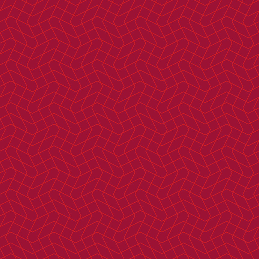 **Coming Soon 11/26** Quilt in Color - Wavy Grid Red | Riley Blake | Designer: Christa Watson