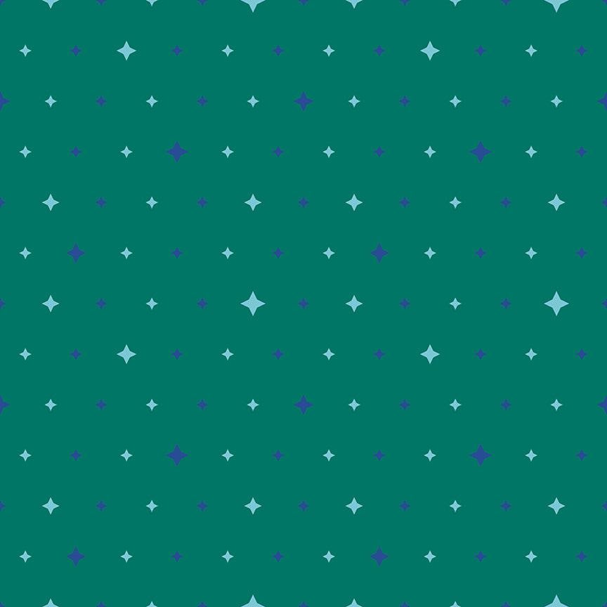 **Coming Soon 11/26** Quilt in Color - Twinkle Stars Jade | Riley Blake | Designer: Christa Watson