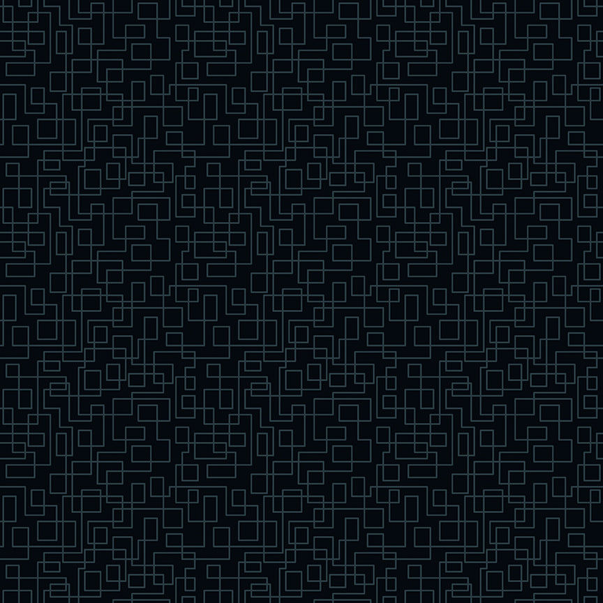 **Coming Soon 11/26** Quilt in Color - Boxes Black | Riley Blake | Designer: Christa Watson