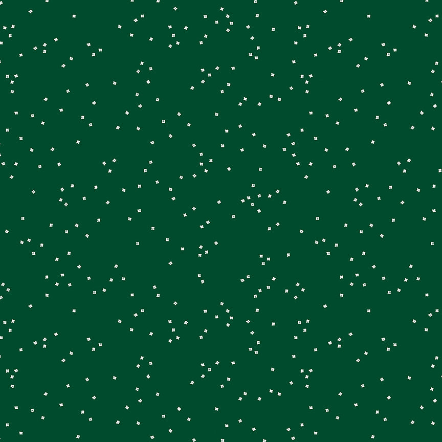 Blossoms in Color - Christmas Green | Riley Blake Designs | Designer: Christopher Thompson