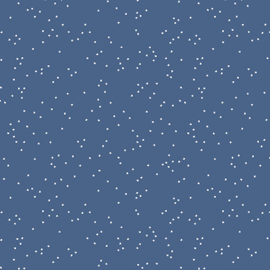 Blossoms in Color - Denim | Riley Blake Designs | Designer: Christopher Thompson