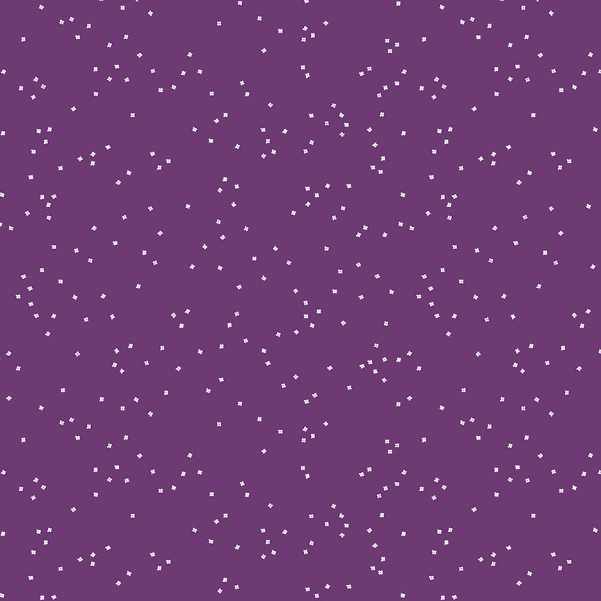 Blossoms in Color - Eggplant | Riley Blake Designs | Designer: Christopher Thompson