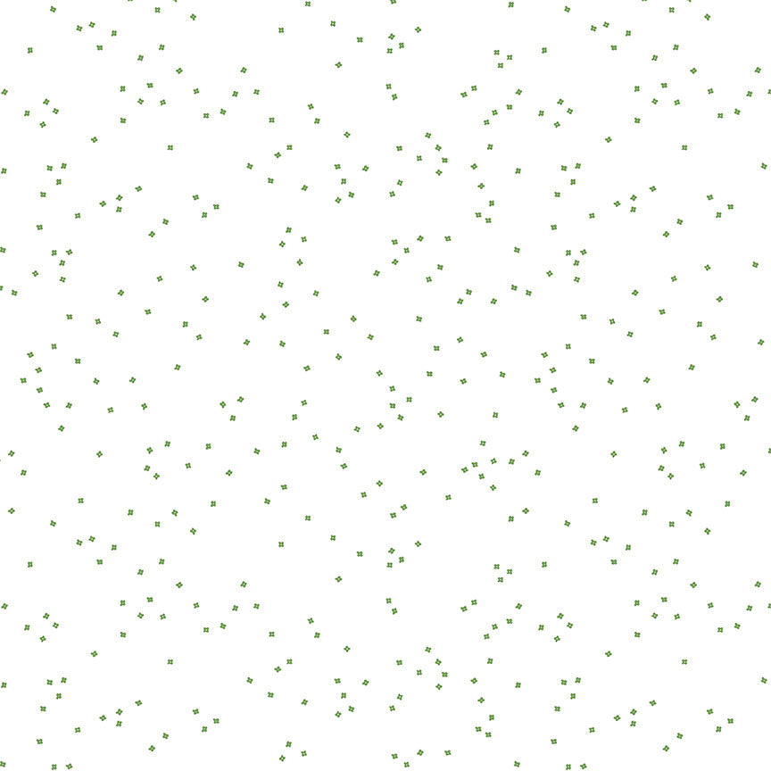 Blossoms On White Clover | Riley Blake Designs | Designer: Christopher Thompson