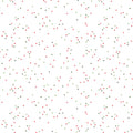 Blossoms On White Santa Claus | Riley Blake Designs | Designer: Christopher Thompson