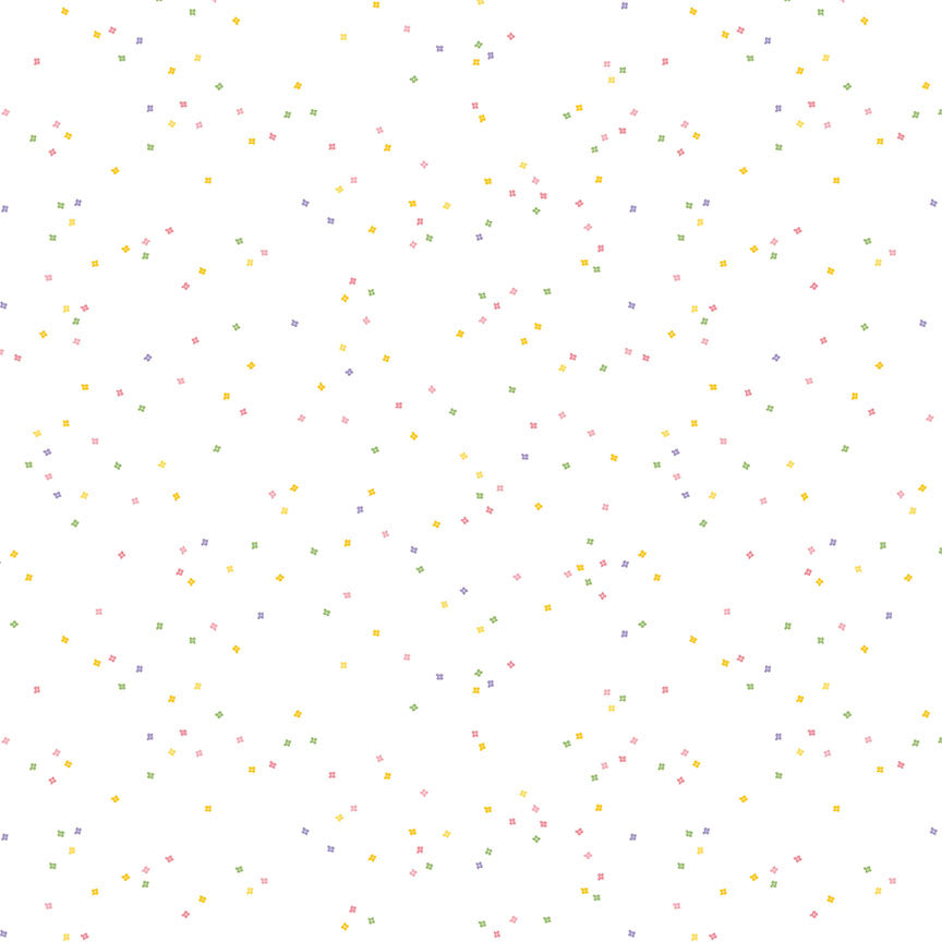 Blossoms On White Spring | Riley Blake Designs | Designer: Christopher Thompson