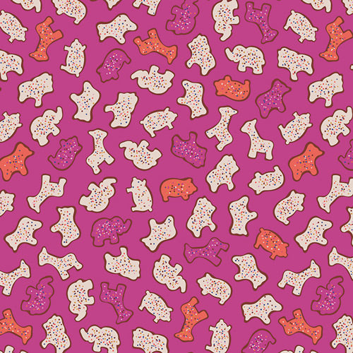 Cinnamon Toast - Circus Animals | Art Gallery Fabrics | Designer: Dana Willard
