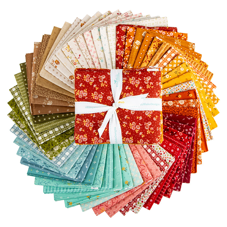 Baked With Love Fat Quarter Bundle | Riley Blake Designs | Designer: Lori Holt