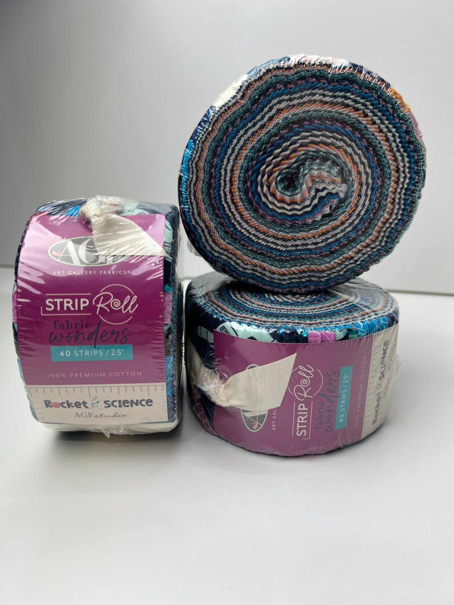 Rocket Science Strip Roll Wonders | AGF Studio | Art Gallery Fabrics