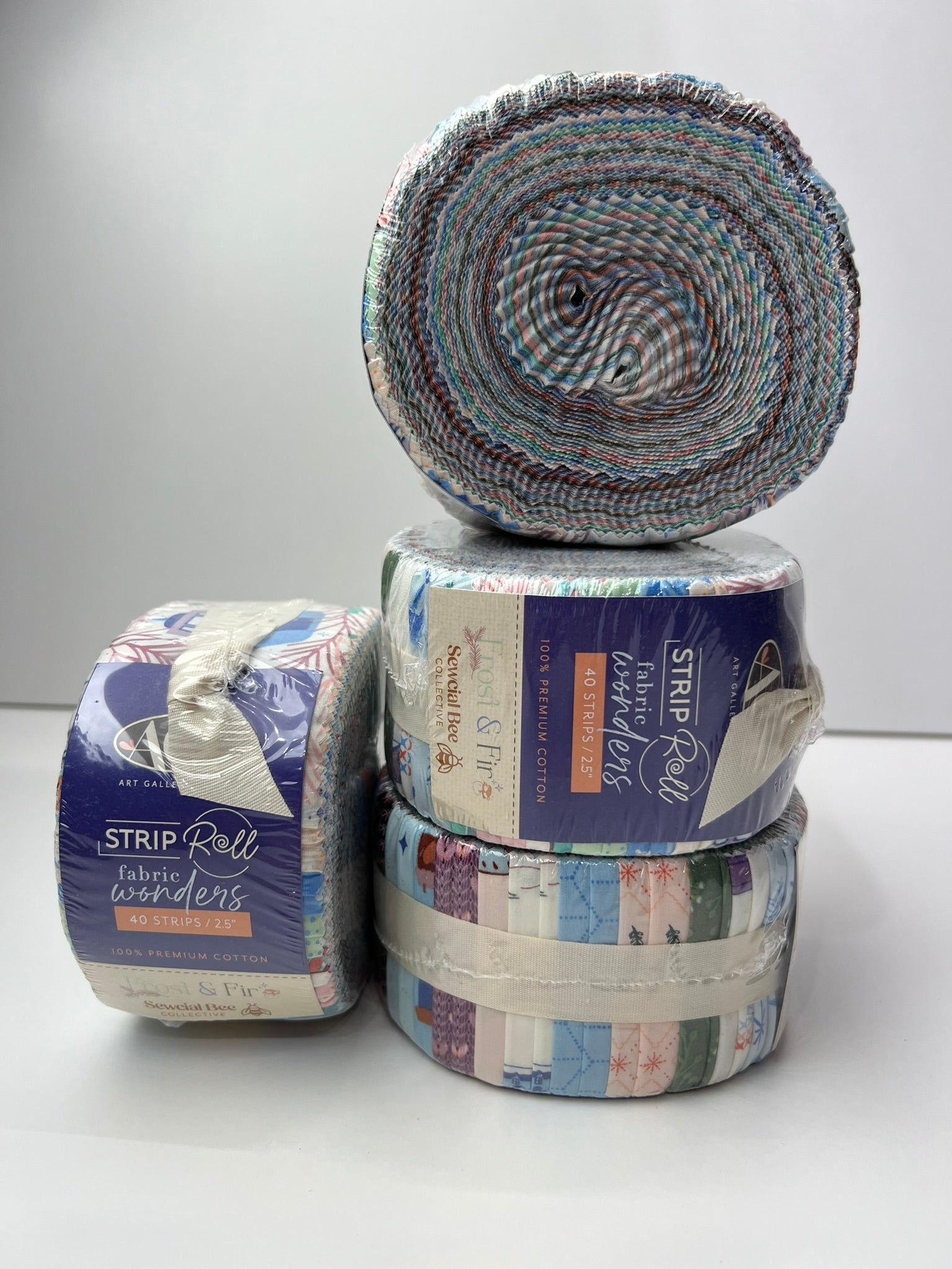 Frost & Fir 2 1/2" Strip Roll | Art Gallery Fabrics | Designer: Sewcial Bee Collective