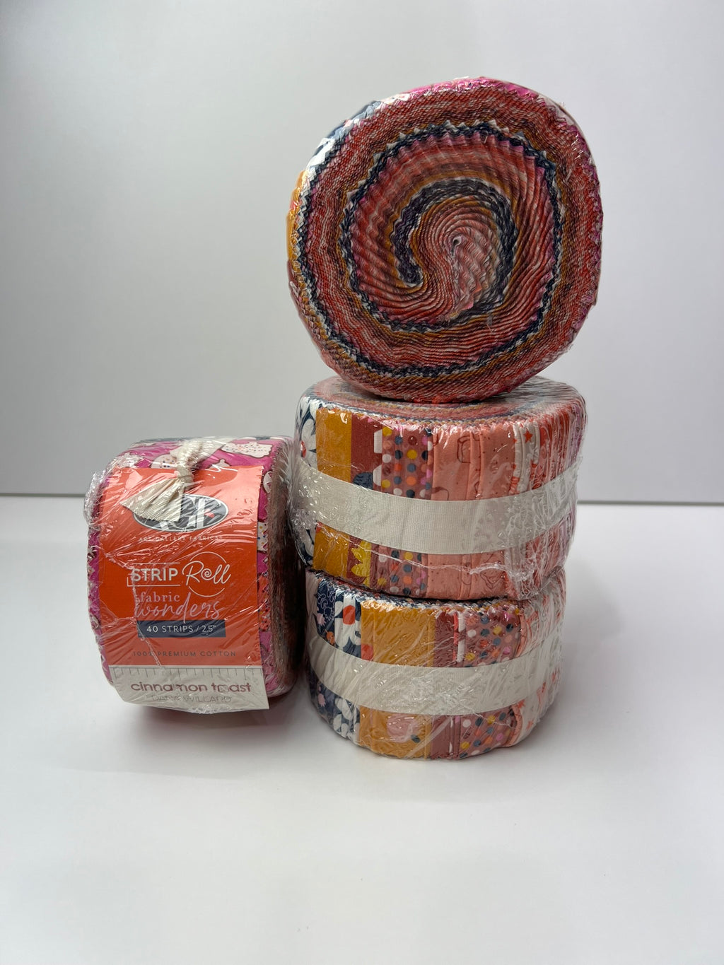 Cinnamon Toast 2 1/2" Strip Roll | Art Gallery Fabrics | Designer: Dana Willard