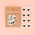 Black Heart Organic Cotton Sewing Labels | LABEL | Sarah Hearts