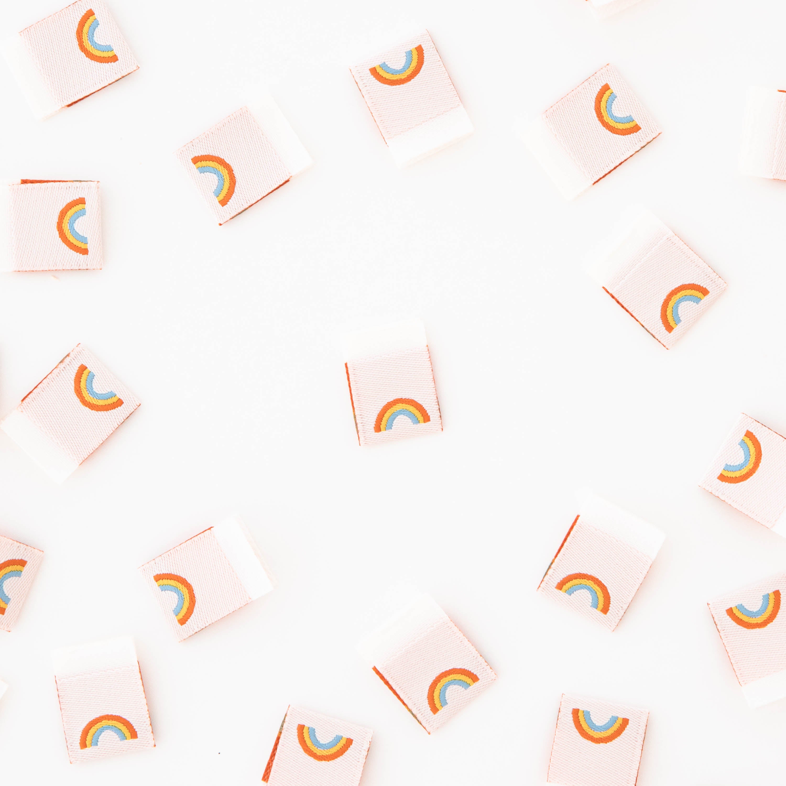 Mini Rainbow Woven Sewing Labels | LABEL | Sarah Hearts
