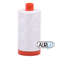 Natural White | MK50 - 2021 | Aurifil 50 wt Large Spool