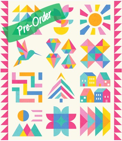 QUILT KIT - 2027 Hand + Soul Block of the Month| Popsicles & Cream | Eudaimonia Studio