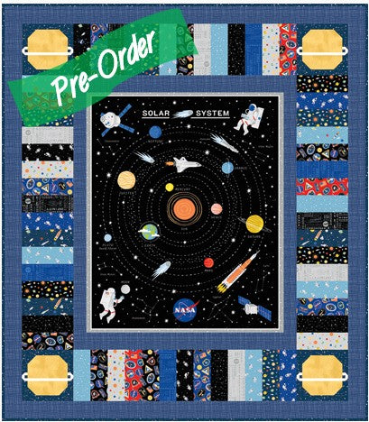 QUILT KIT - Solar System Explorer | FREE Pattern | Reach for the Stars | Riley Blake Designs