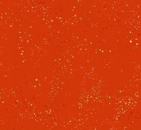 Speckled Metallic Warm Red 35M | Ruby Star Society | Designer: Rashida Coleman-Hale