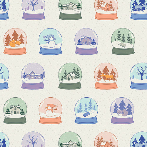 **Coming Soon** Frost & Fir Snowglobes Scenes | Art Gallery Fabrics | Designer Sewcial Bee Collective