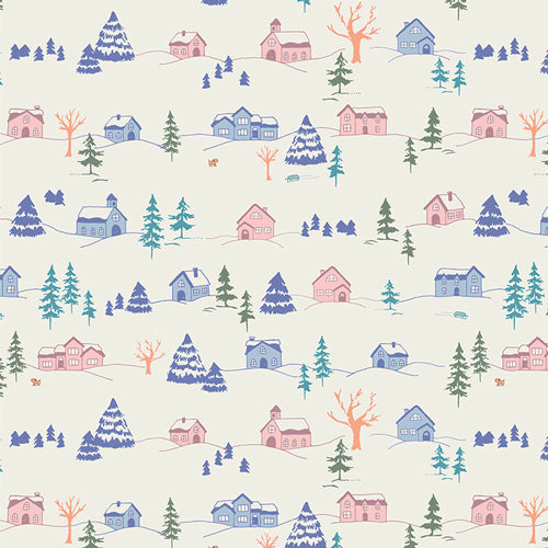 Frost & Fir Winterful Town | Art Gallery Fabrics | Designer Sewcial Bee Collective