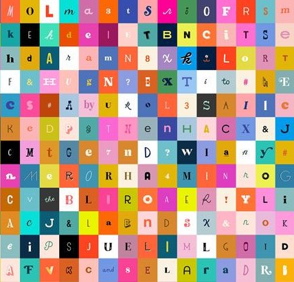Selvedge Magic Letters | Ruby Star Society