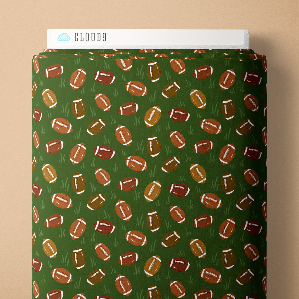 **Coming Soon 8/2026** Touchdowns & Tailwags - Pass The Pigskin | Designer: Krissy Mast | Cloud 9 Fabrics