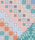 Frost & Fir Winter Stars Quilt Kit with Backing | Art Gallery Fabrics | Designer Sewcial Bee Collective