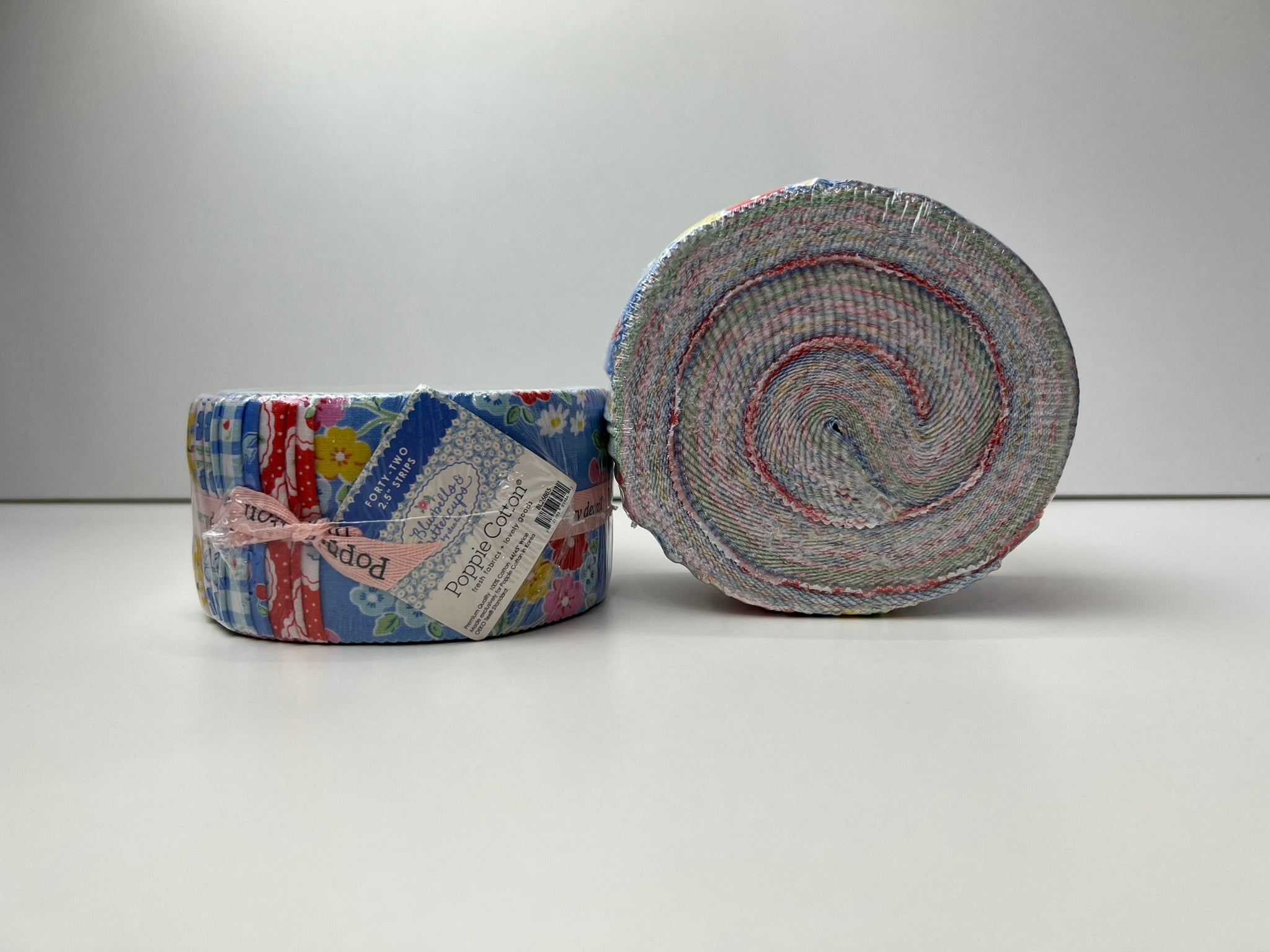 Bluebells & Buttercups 2 1/2" Strips | Poppie Cotton