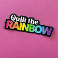 Quilt the Rainbow | STICKER | Sassafras Lane Designs