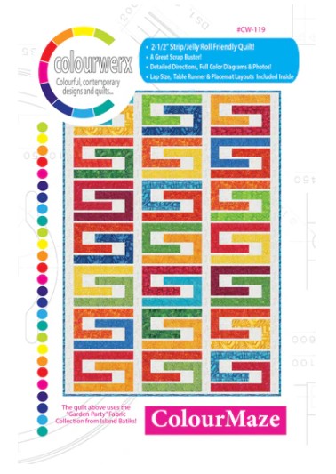 ColourMaze | PAPER Pattern | Colourwerx