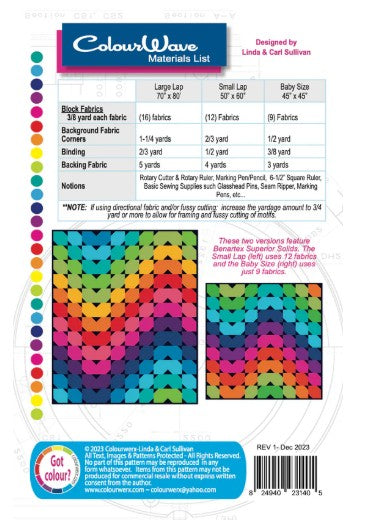 ColourWave | PAPER Pattern | Colourwerx