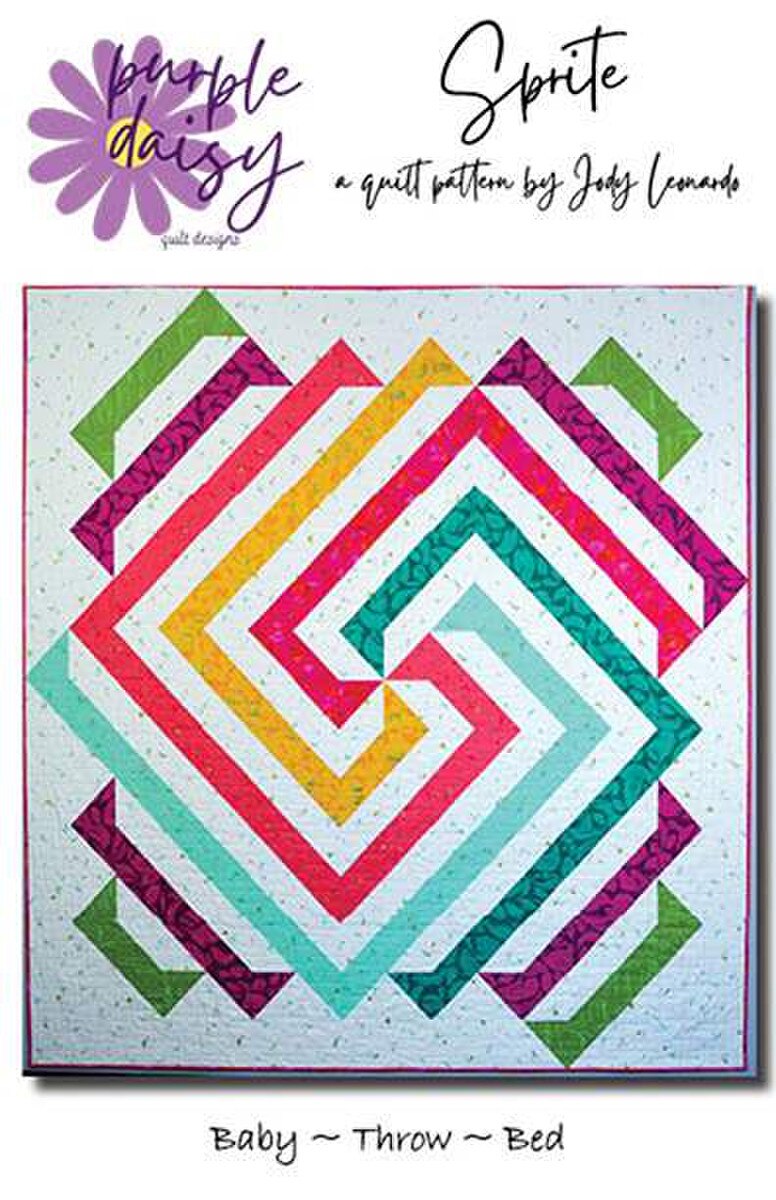 Sprite | PAPER Pattern | Purple Daisy Quilt Designs
