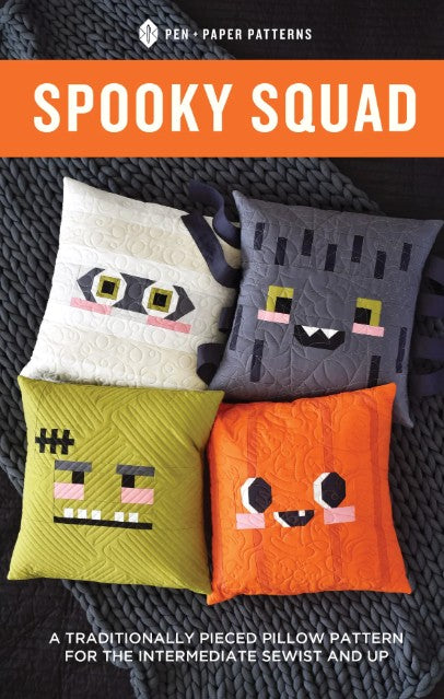 QUILT KIT | Spooky Squad Halloween Bags | Pen + Paper Patterns