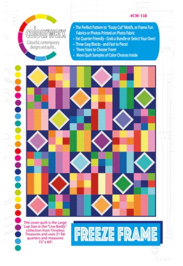 Freeze Frame | PAPER Pattern | Colourwerx