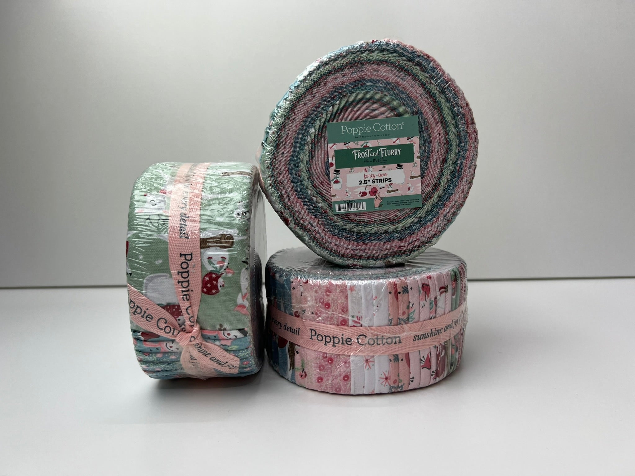 Frost and Flurry 2 1/2" Strips | Poppie Cotton