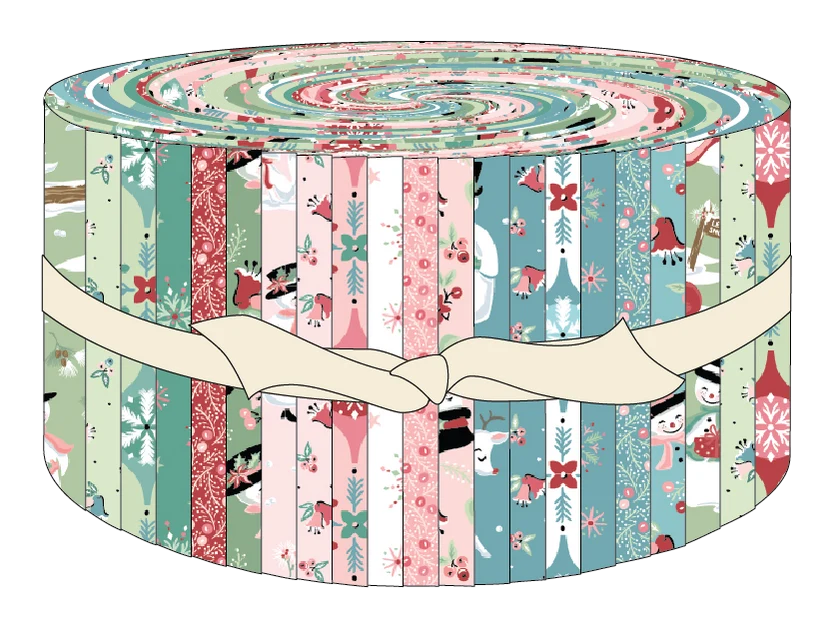 Frost and Flurry 2 1/2" Strips | Poppie Cotton