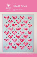 Heart Gems | PAPER Pattern | Quilty Love