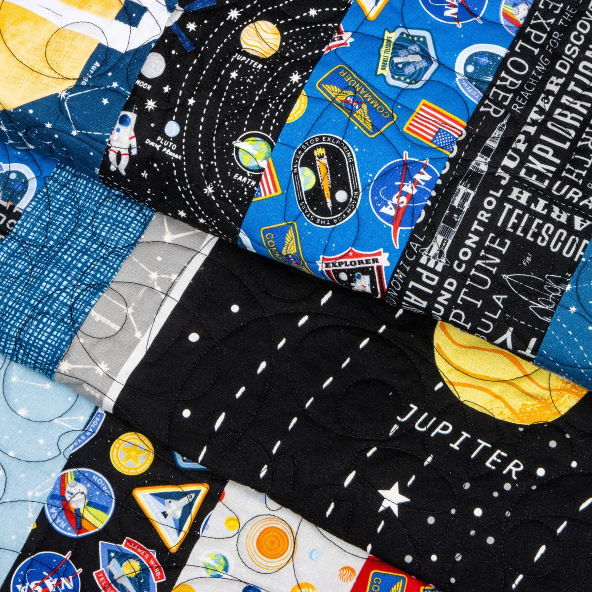 QUILT KIT - Solar System Explorer | FREE Pattern | Reach for the Stars | Riley Blake Designs