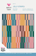 Jelly Stripes | PAPER Pattern | Quilty Love