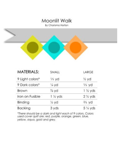 Moonlit Walk | PAPER Pattern | Charisma's Corner