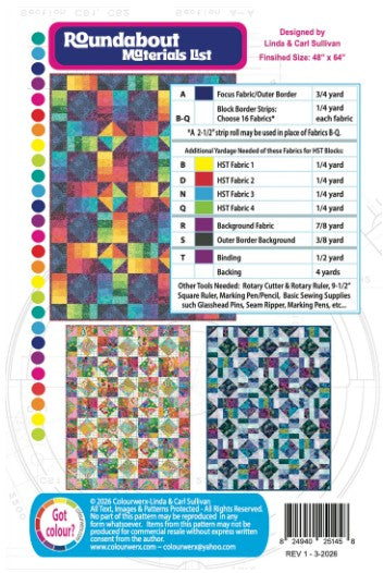 Roundabout | PAPER Pattern | Colourwerx